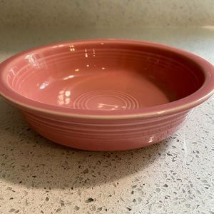 Fiestaware medium bowl in pink